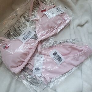 Hollister Strawberry Pink Bikini
